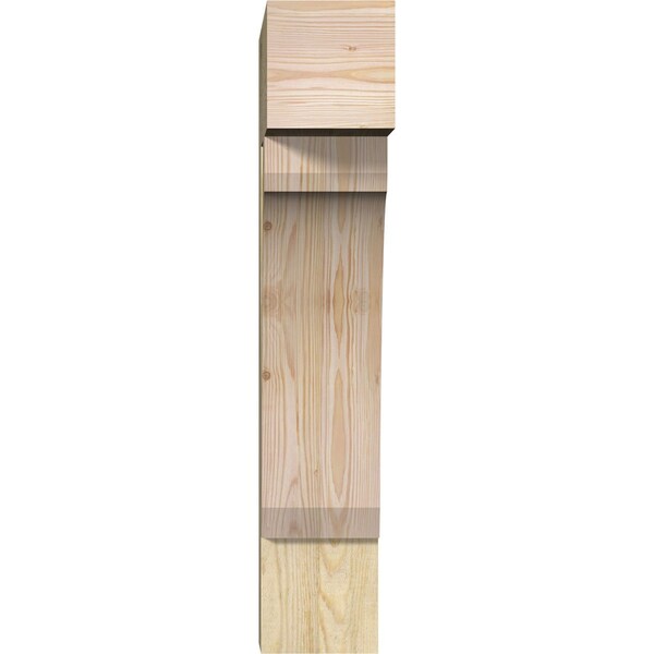 Legacy Block Rough Sawn Bracket, Douglas Fir, 6W X 20D X 32H